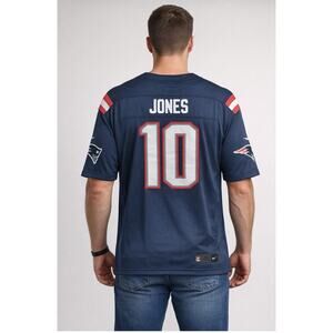 NFL Nike Patriots Mac Jones #10 XL Jersey Stitched NWT